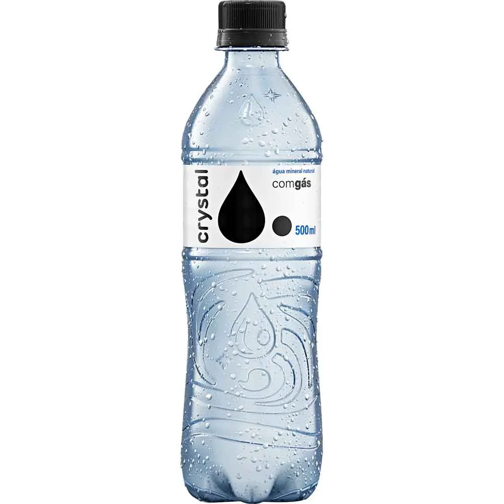 Água Crystal Com Gás 500ml