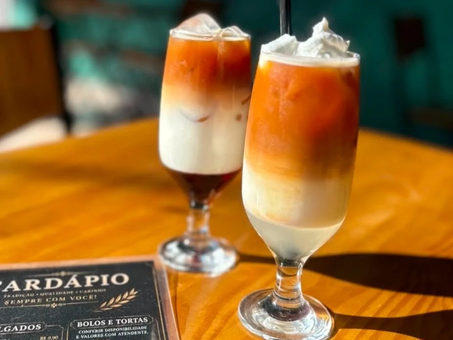 Café Gelado de Caramelo Salgado