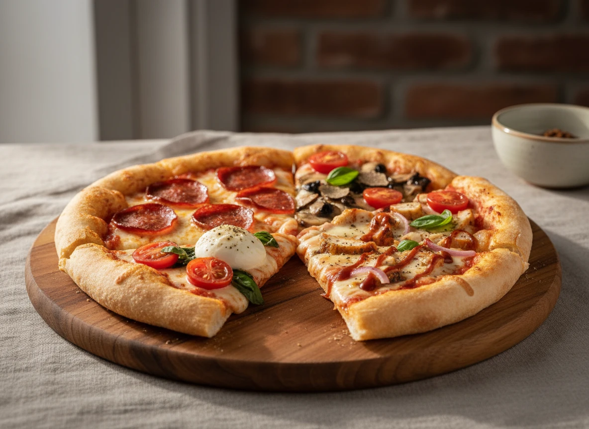 Pizzas Pequenas - 4 Fatias