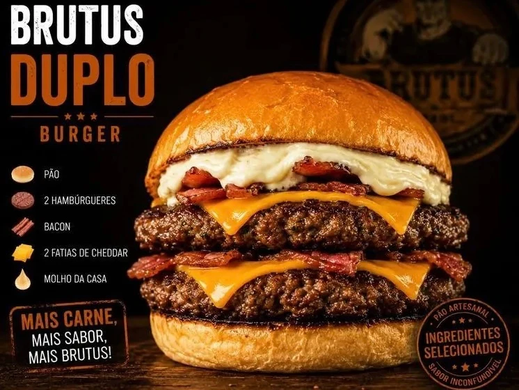 DUPLO BURGER BRUTUS