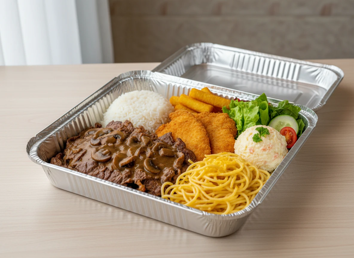 Marmitex Especial de Sábado (Marmitex Média)