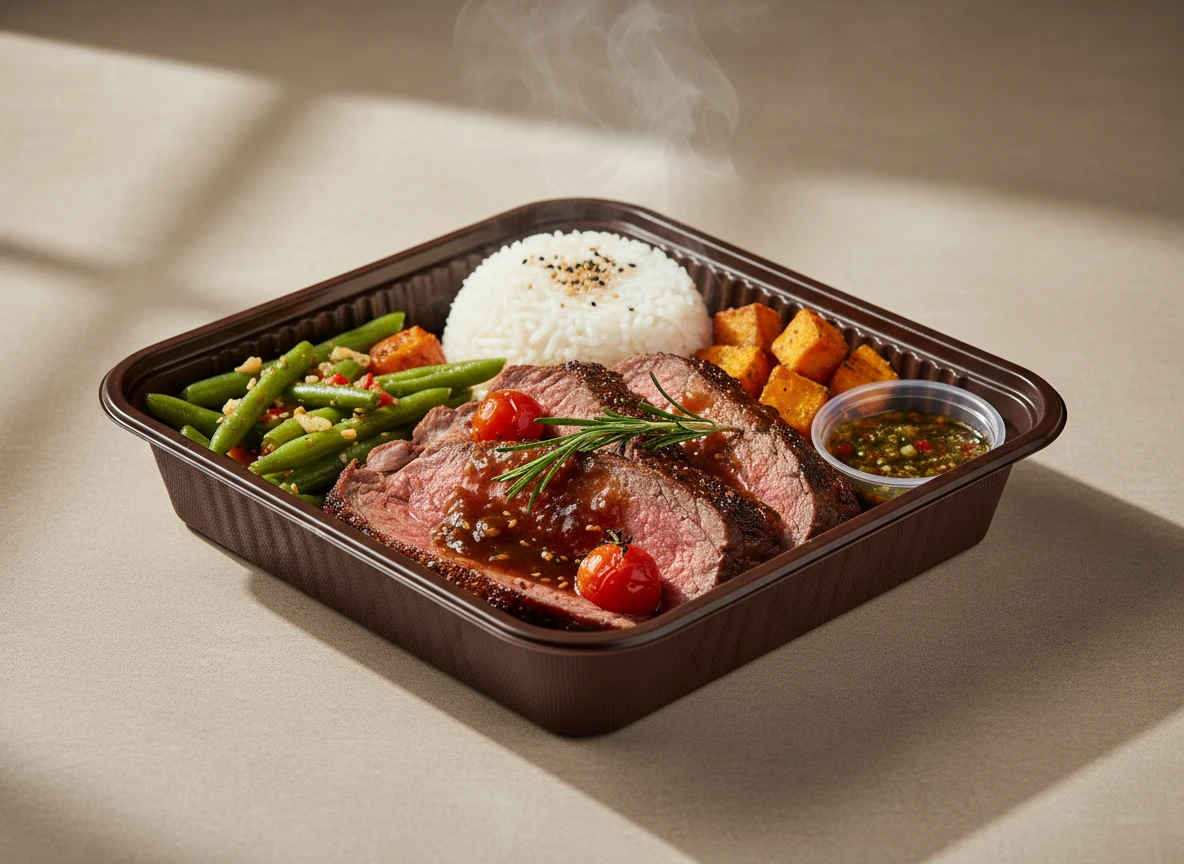 Carne Assada Marmita Completa